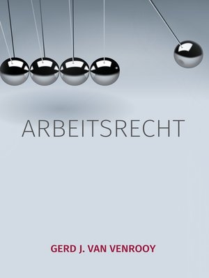 cover image of Arbeitsrecht